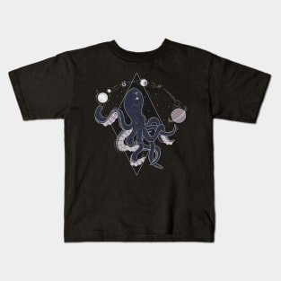 Octopus Galaxy Kids T-Shirt